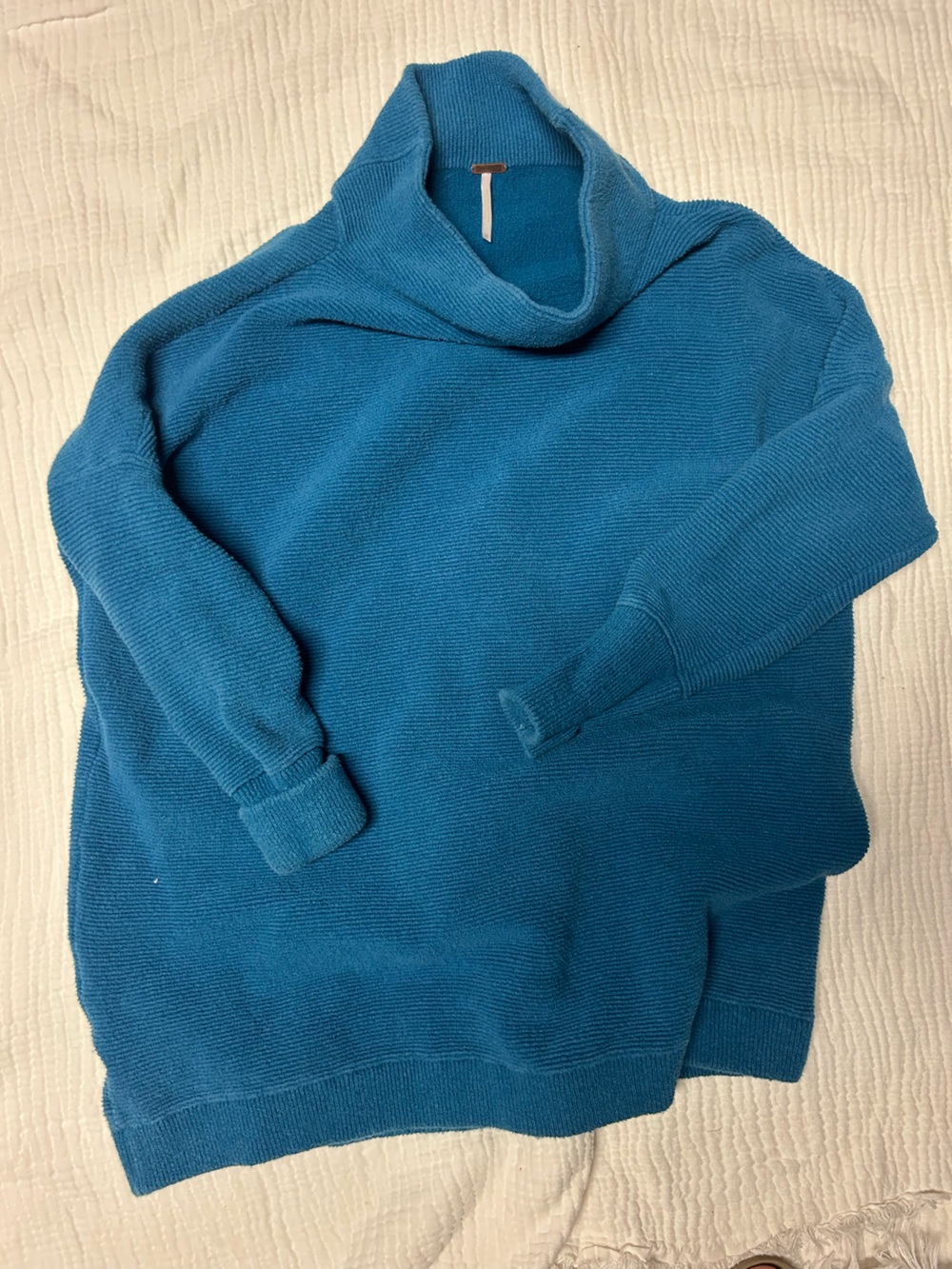 Free People Teal Sweater